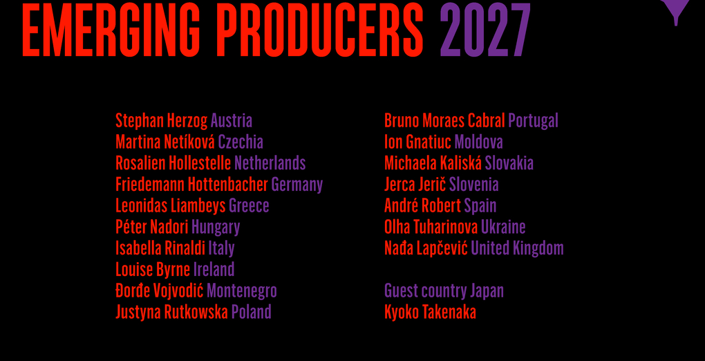 EMERGING PRODUCERS 2027 were announced in Sarajevo