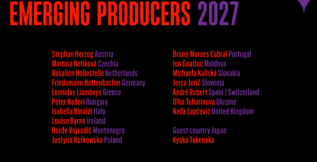 EMERGING PRODUCERS 2027 were announced in Sarajevo