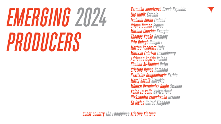 EMERGING PRODUCERS 2024 were announced in Sarajevo, with The Philippines as guest country